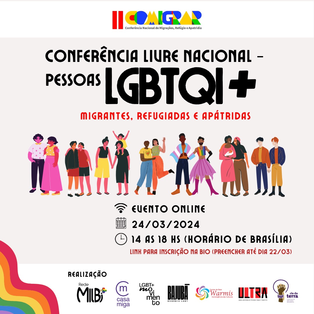 Conferência LGBTQI comigrar