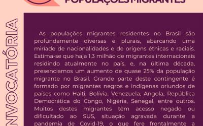 Conferência Saúde das Populações Migrantes