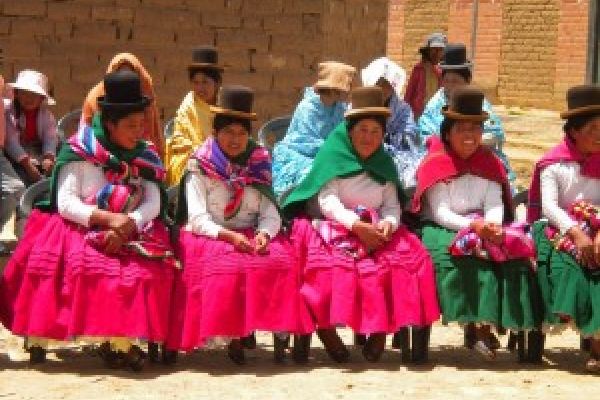 Chapéus na Bolivia
